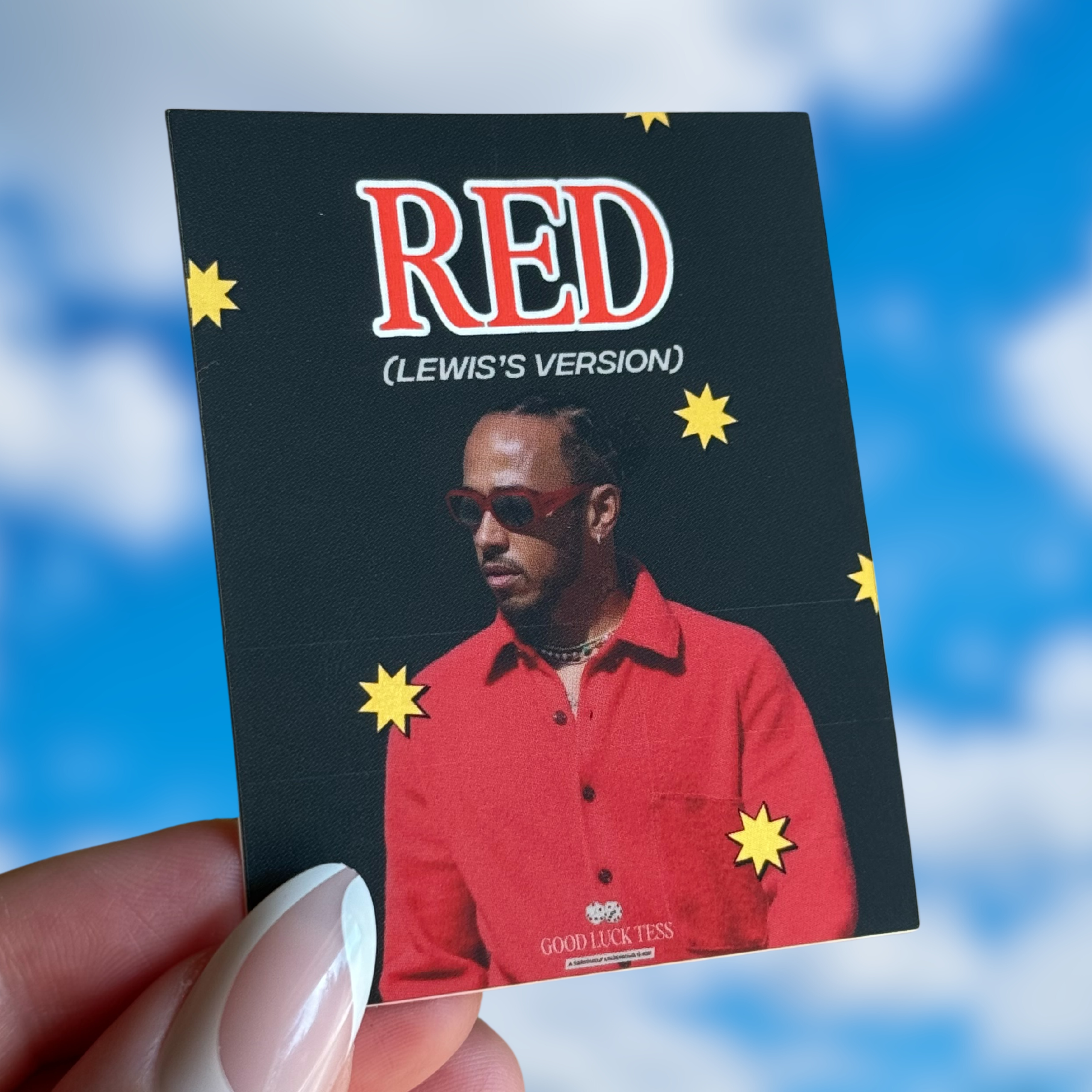 Red (Lewis's Version) sticker