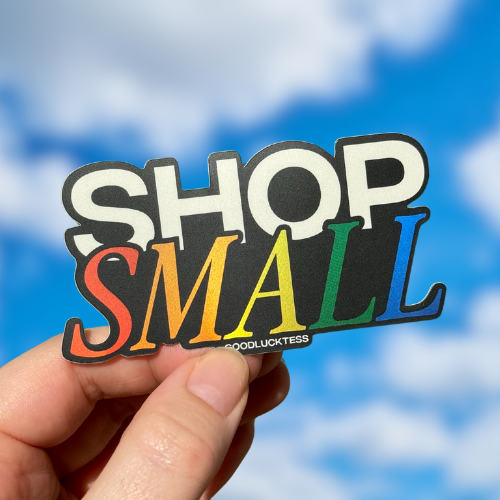 Shop Small sticker