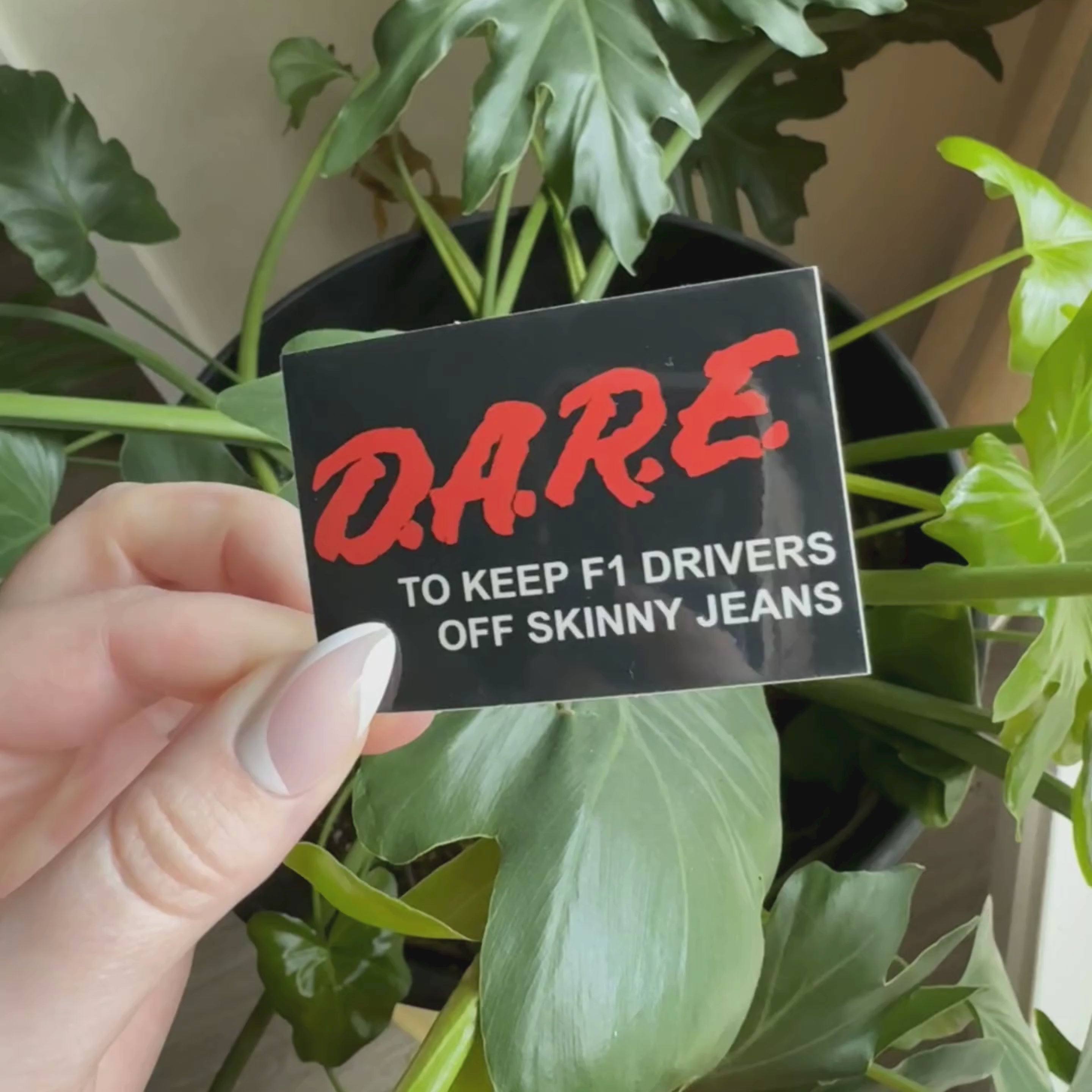 D.A.R.E sticker