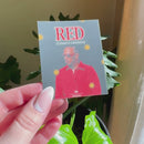 Red (Lewis's Version) sticker