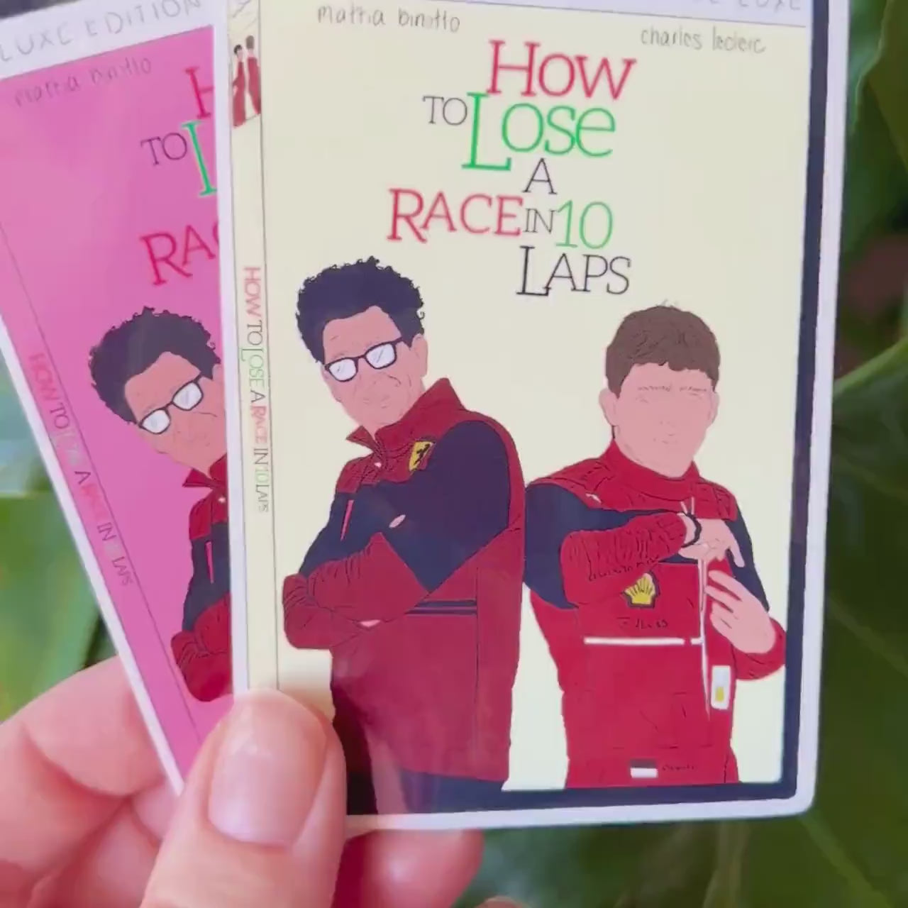 How To Lose A Race In 10 Laps sticker