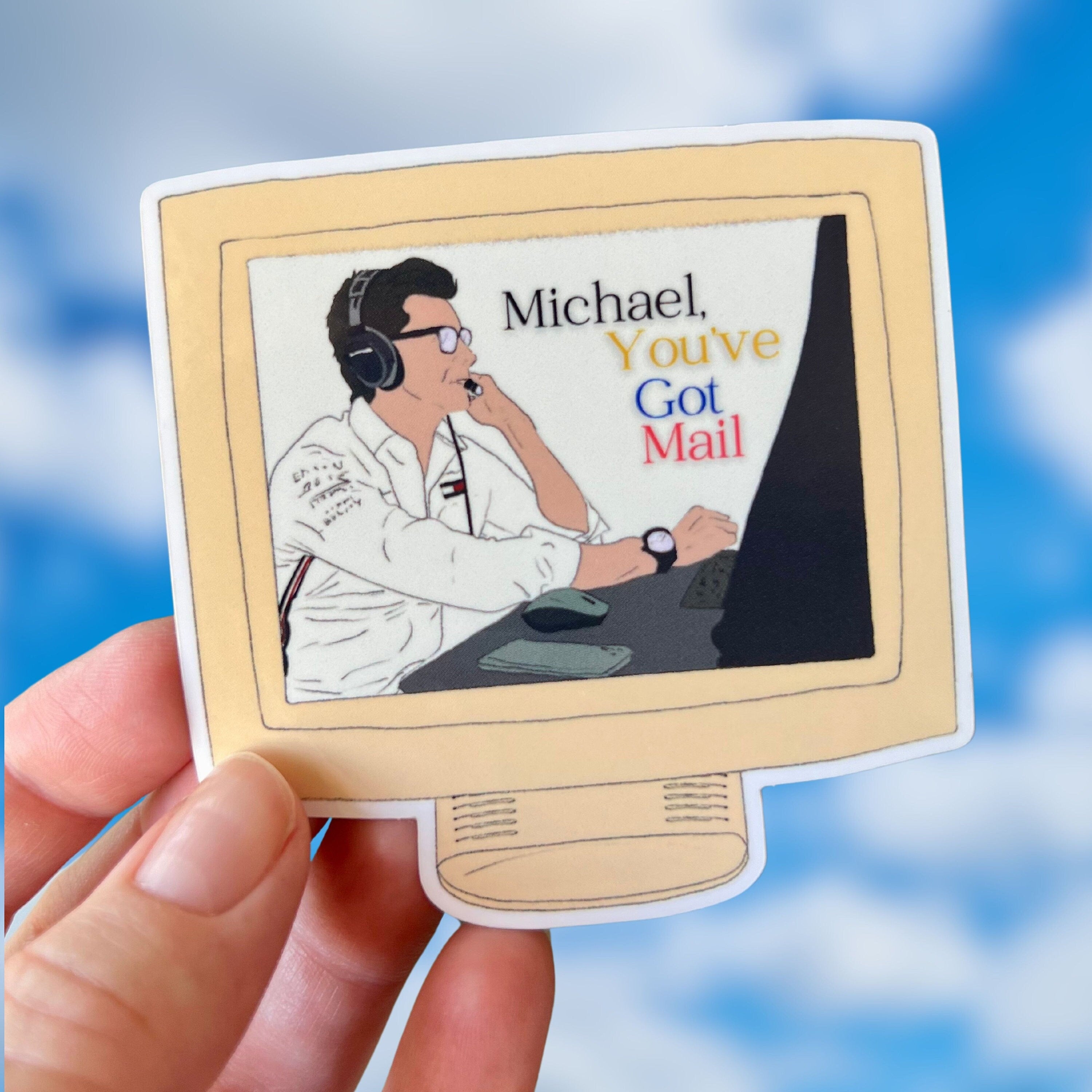 Michael, You've Got Mail sticker