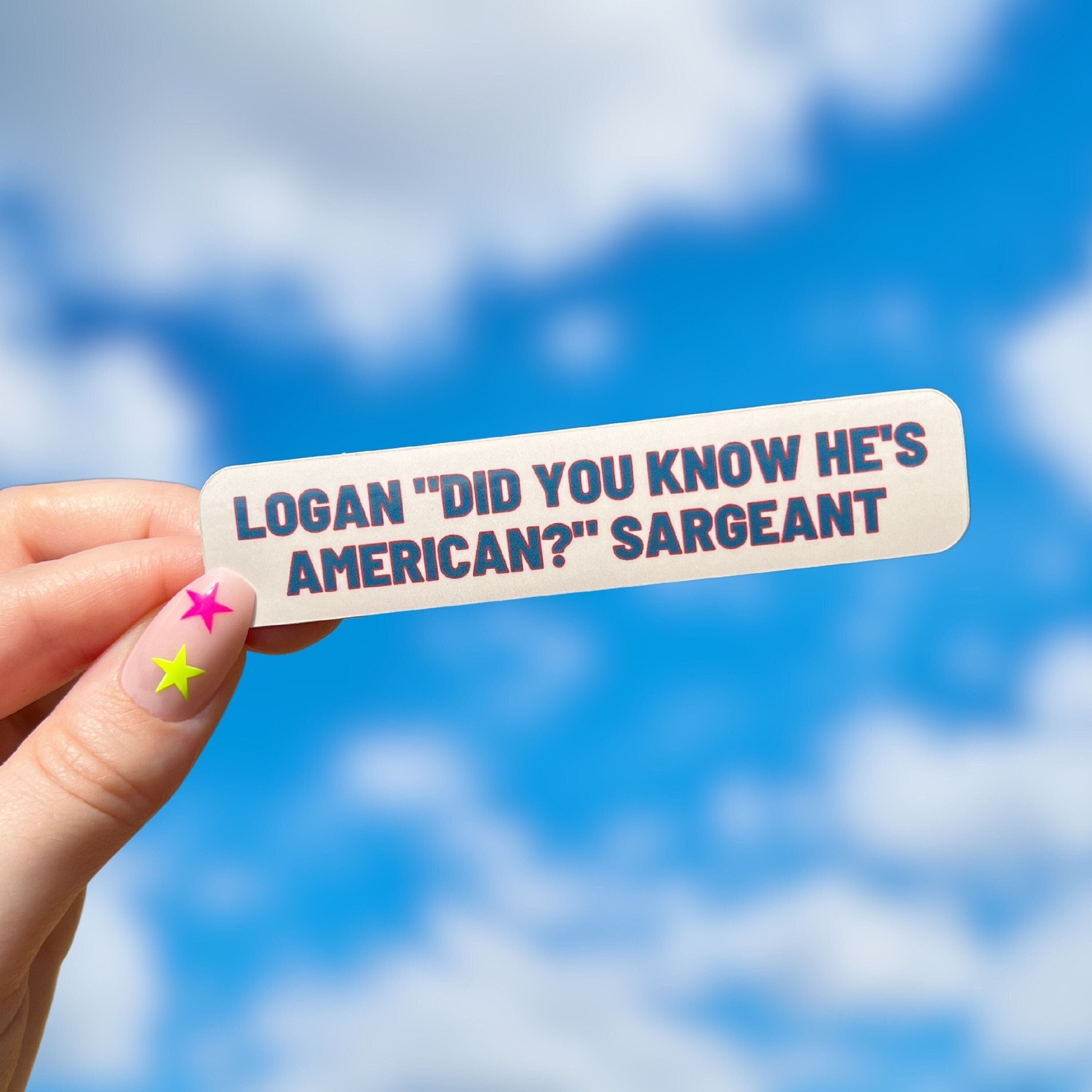Logan Sargeant sticker | cute Formula One sticker for notebooks, water bottles, laptops | F1 Williams