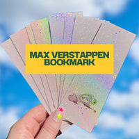F1 bookmark | Max's Broken Trophy bookmark | cute F1 bookmark | F1 Max Verstappen Red Bull F1