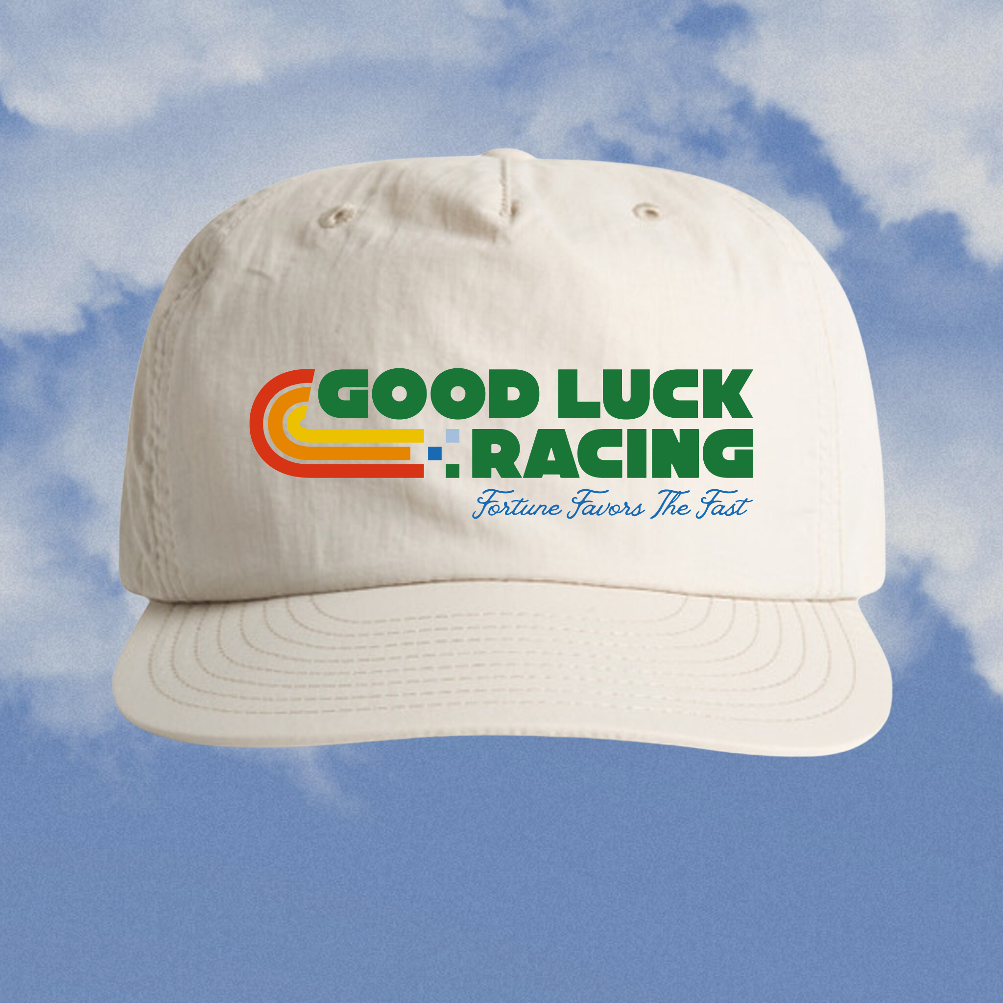 Good Luck Racing nylon surf cap