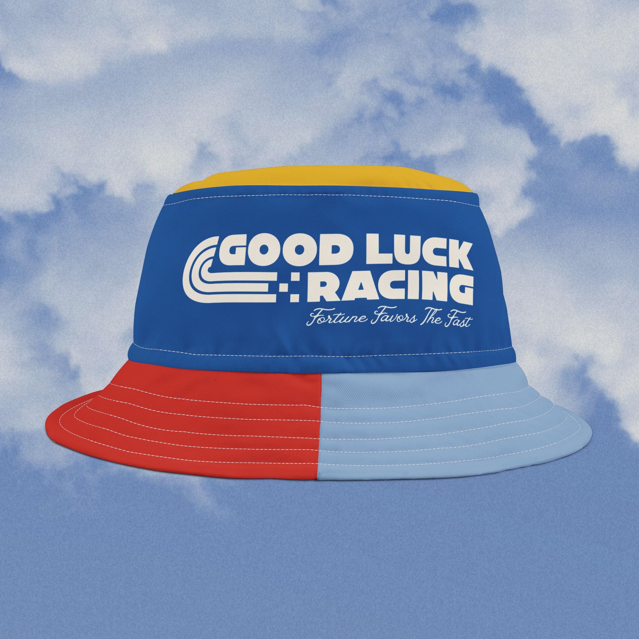 Good Luck Racing Colorful Bucket Hat