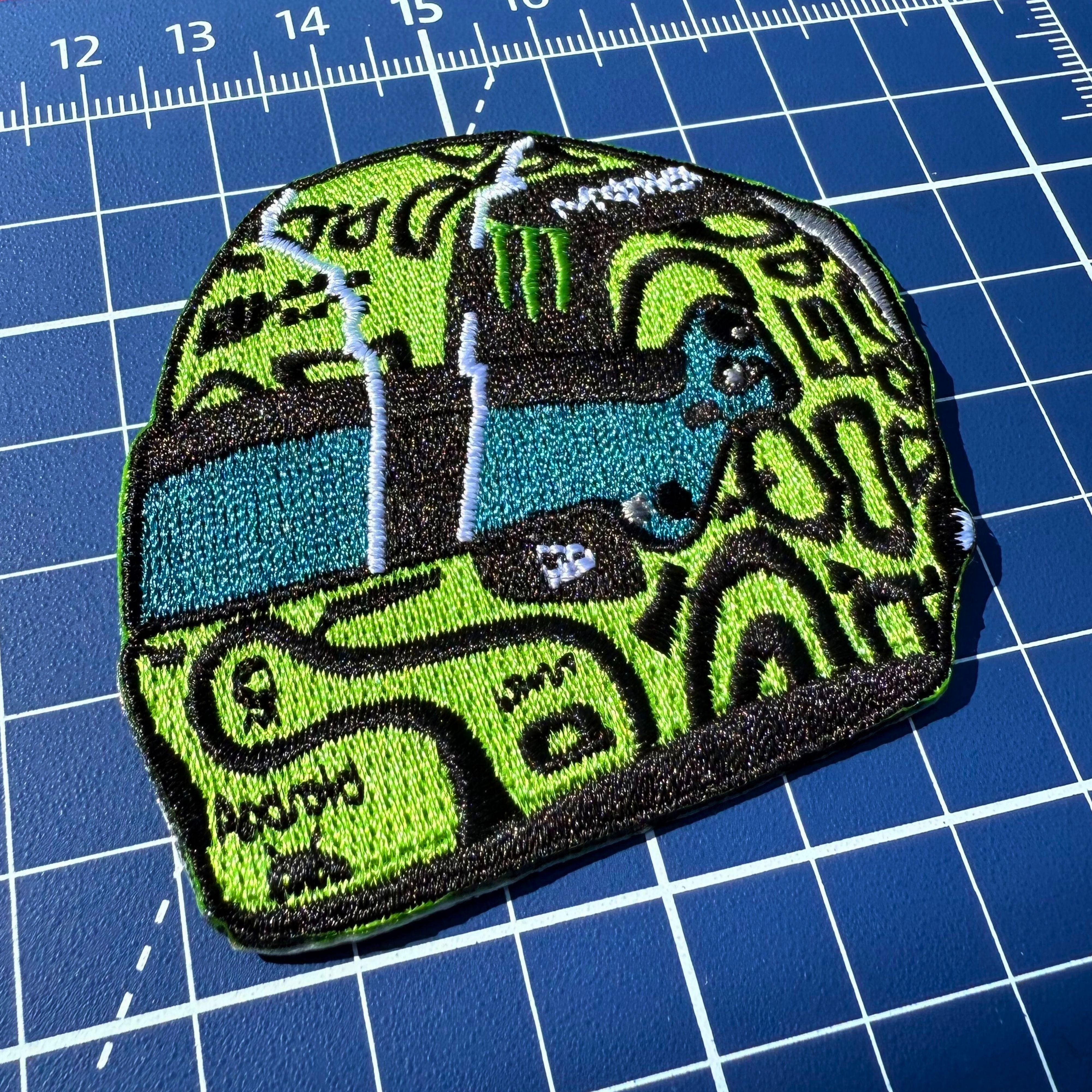 Lando Norris Helmet Patch