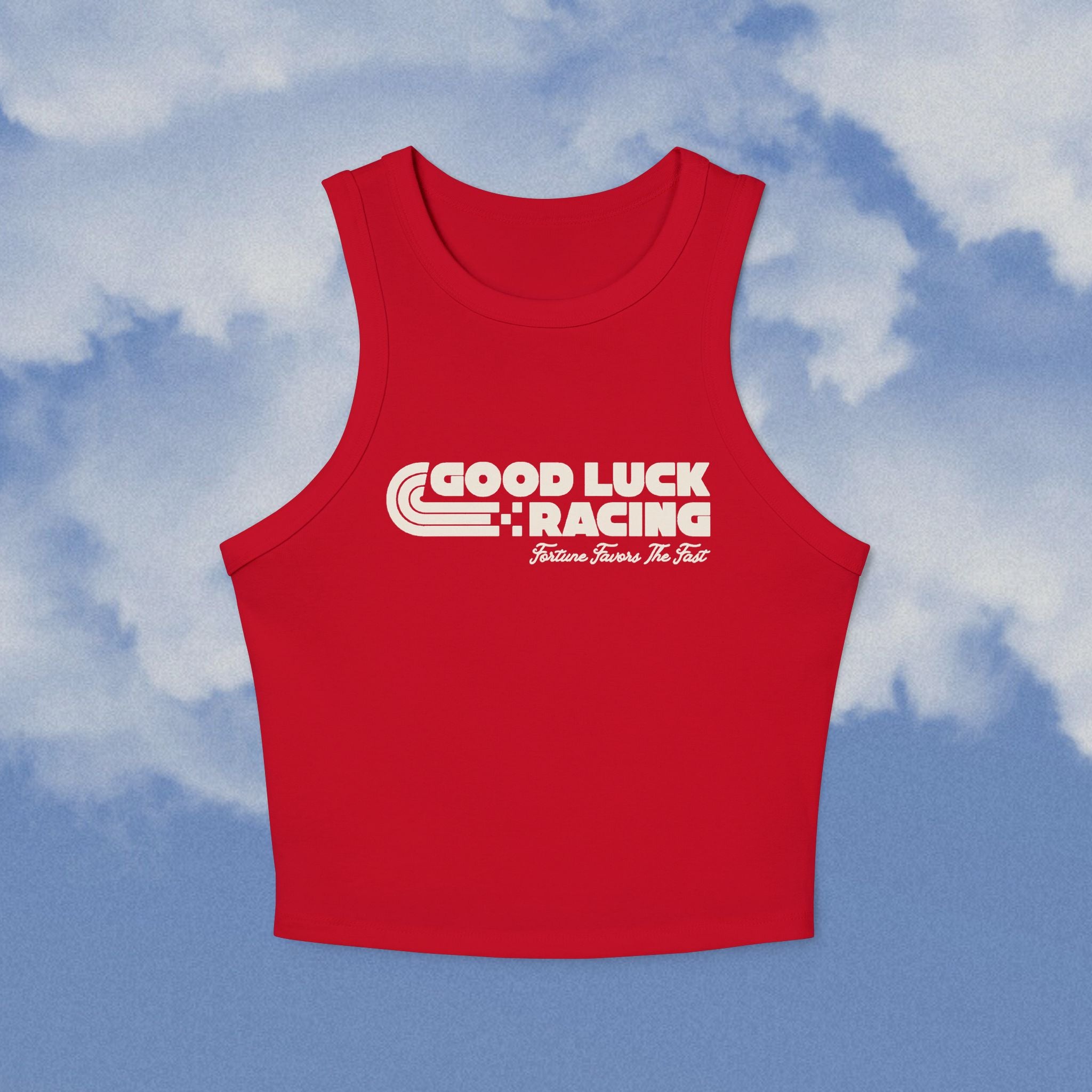 Good Luck Racing logo tank