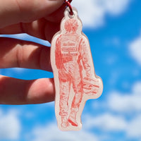 Aryton Senna Sketch keychain