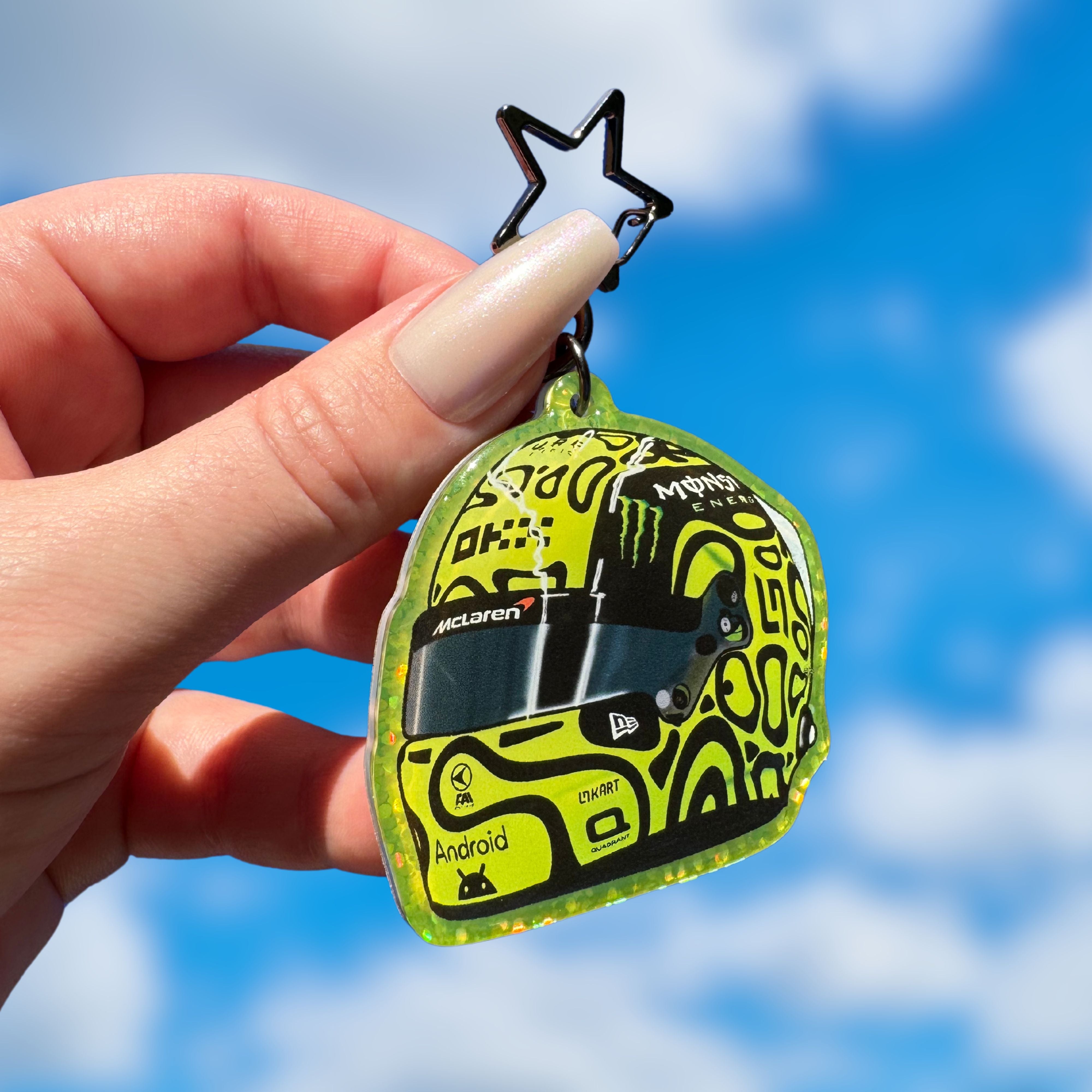 Lando Norris 2024 Helmet Keychain