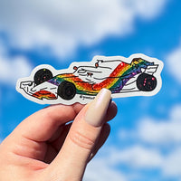 Gay Pride F1 car sticker