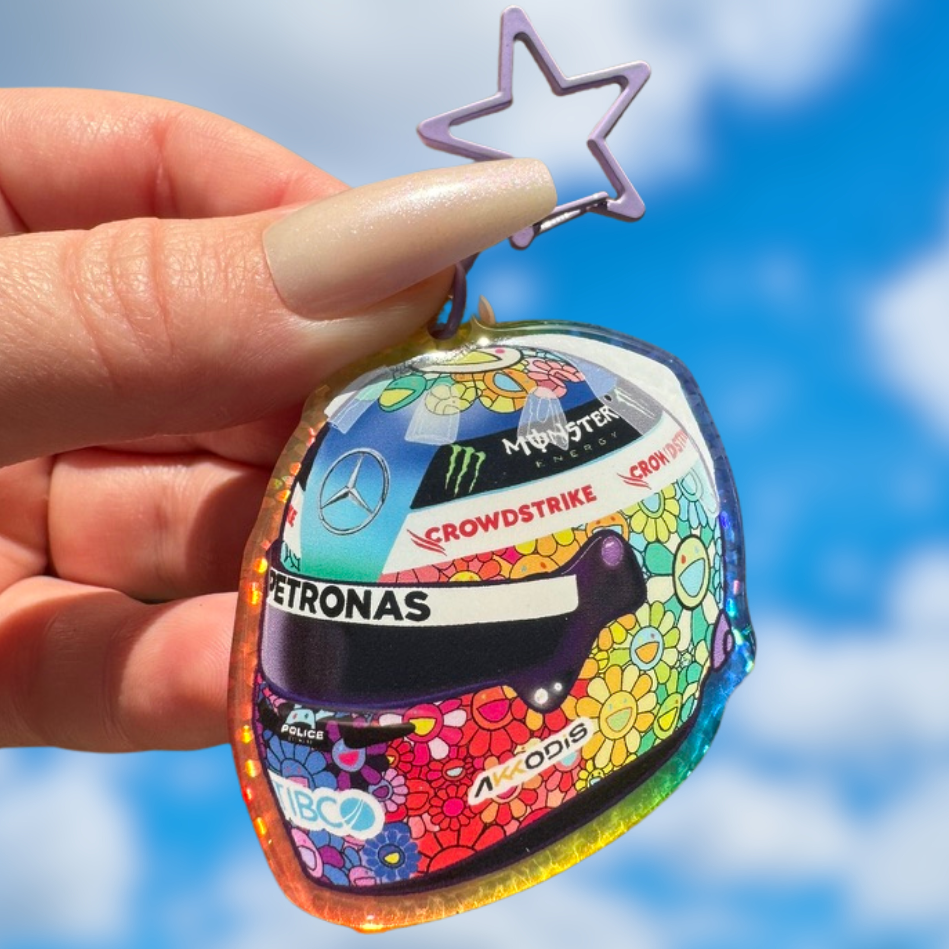 Lewis Hamilton Japan 2022 Helmet Keychain