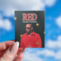 Red (Lewis's Version) sticker