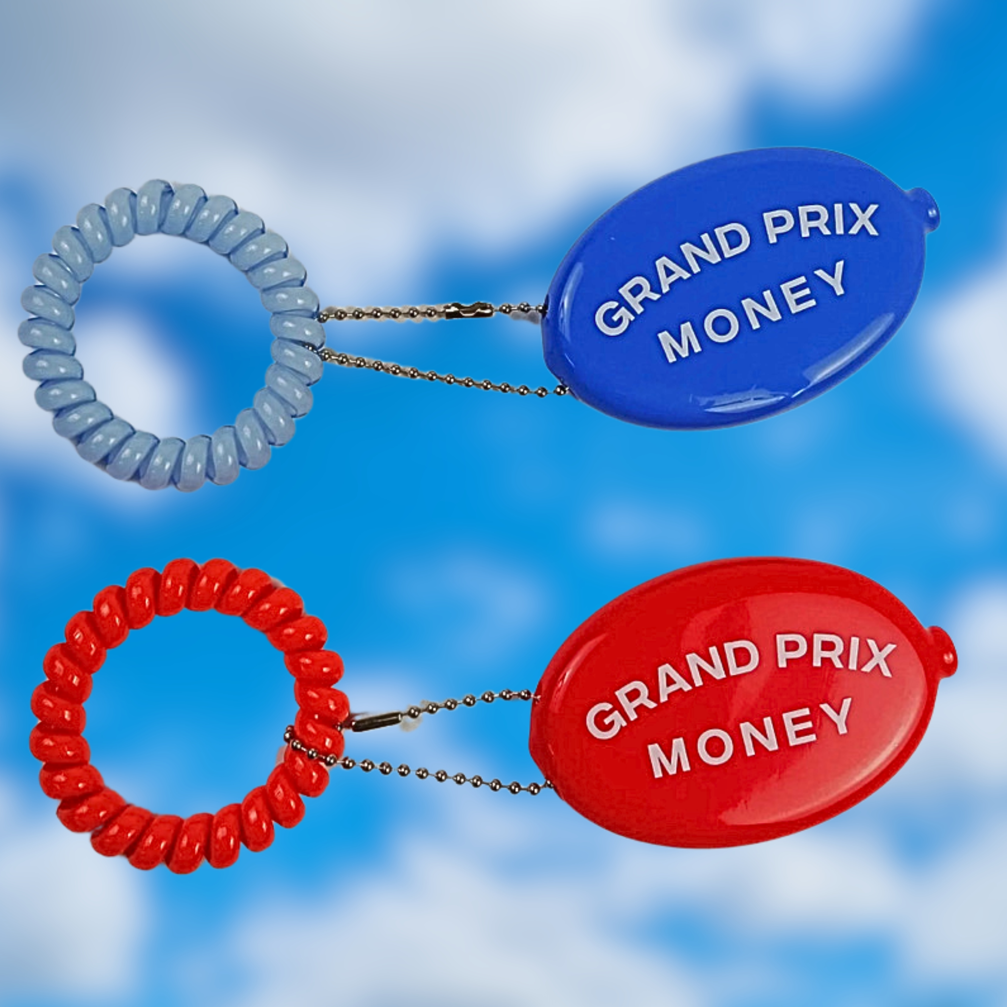 Grand Prix Money Coin Keychain