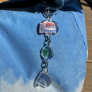 F1 Basics Clear Holographic Tiered Keychain