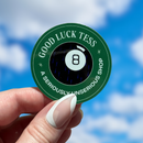 8 Ball logo sticker