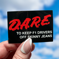 D.A.R.E sticker