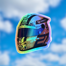 Nico Hulkenberg mini helmet sticker