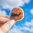 Esteban Ocon mini helmet sticker