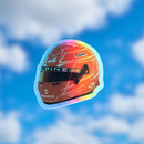 Esteban Ocon mini helmet sticker