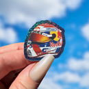 Max Verstappen 2024 mini helmet sticker