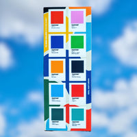 Pantone F1 Grid Color stickers sheet