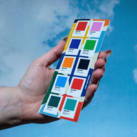 Pantone F1 Grid Color stickers sheet