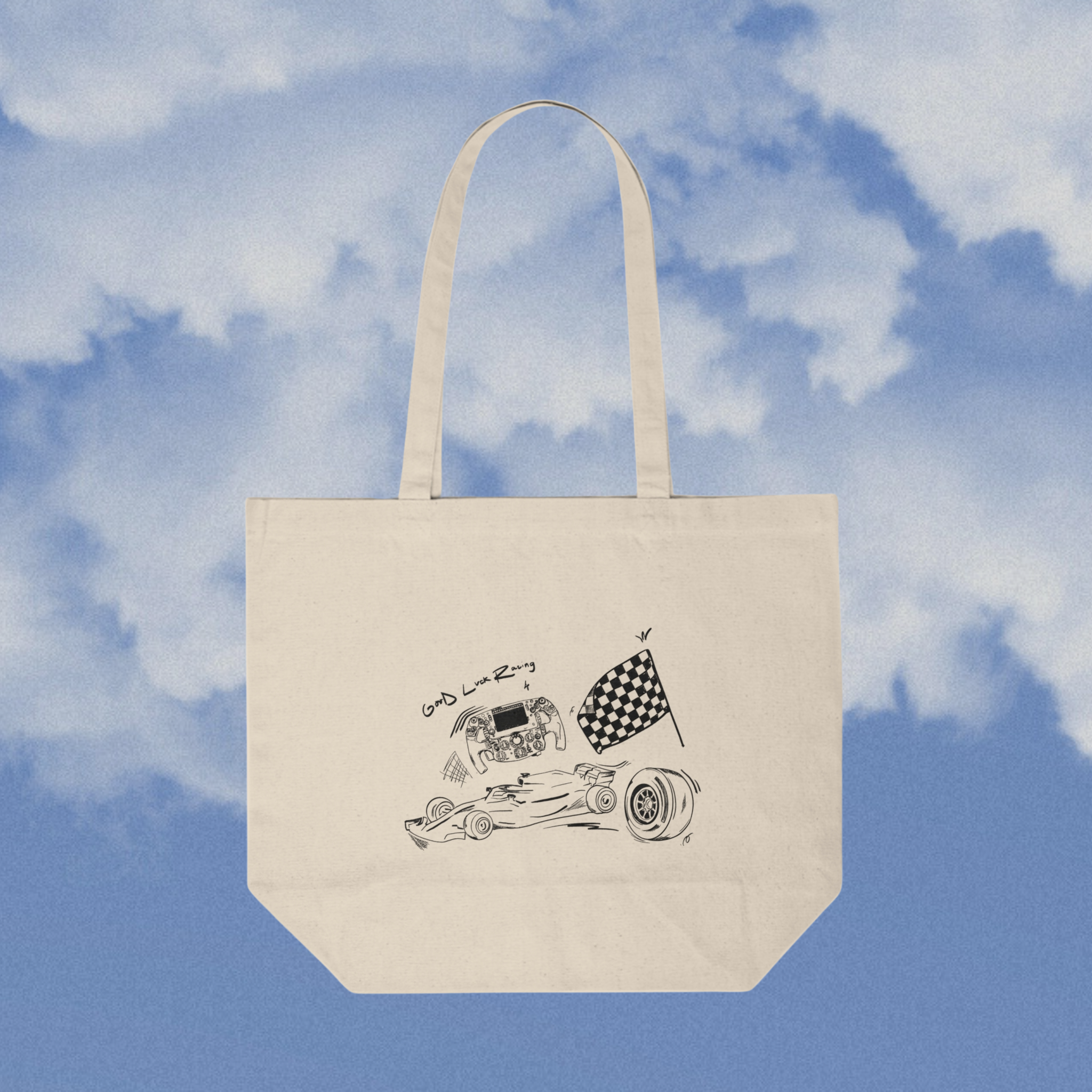 F1 Racing Basics tote