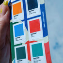 Pantone F1 Grid Color stickers sheet