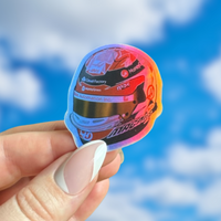 Kevin Magnussen mini helmet sticker