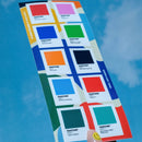 Pantone F1 Grid Color stickers sheet