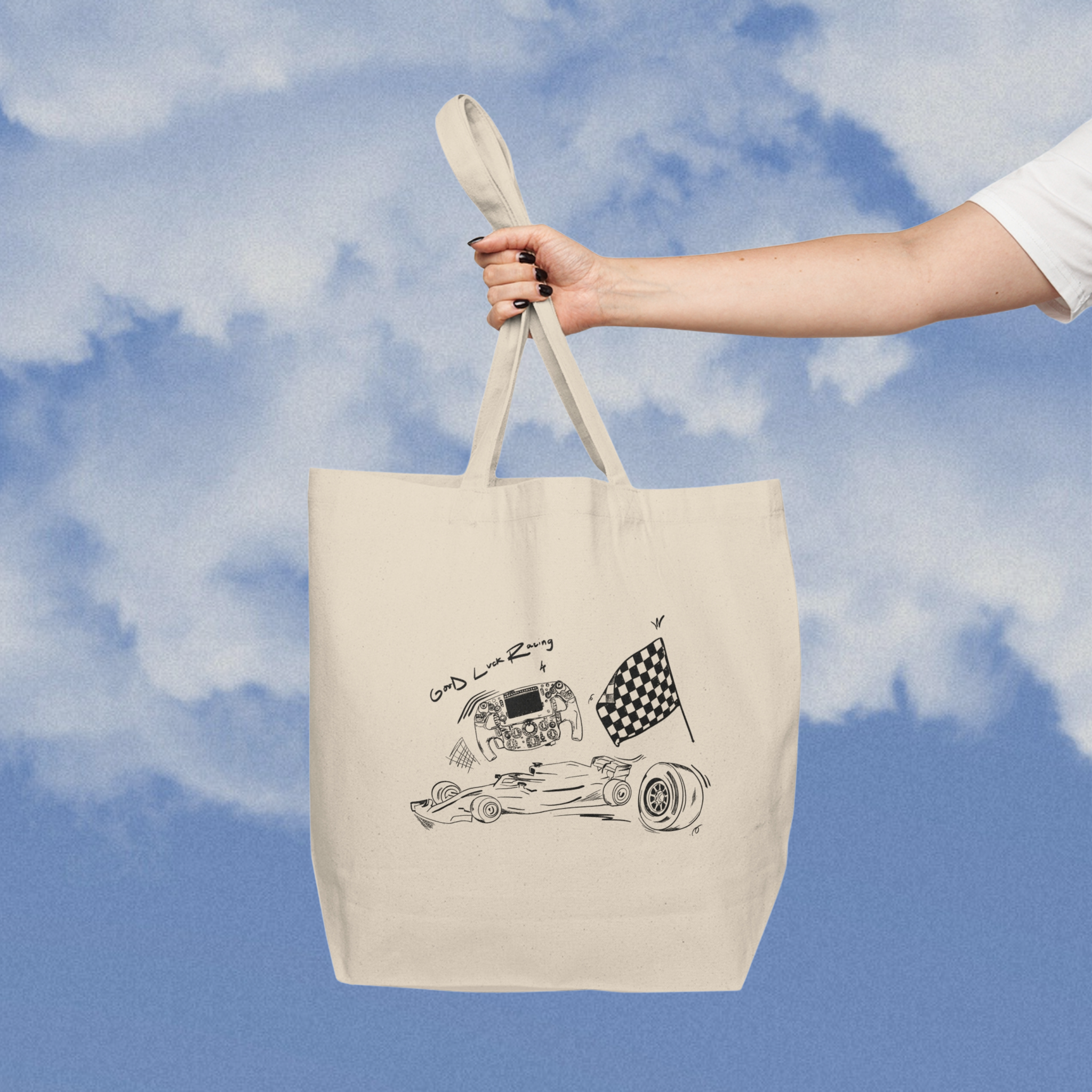 F1 Racing Basics tote