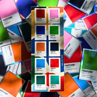 Pantone F1 Grid Color stickers sheet