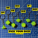 Dice Keychains