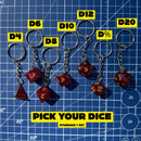 Dice Keychains
