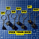 Dice Keychains