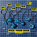 Dice Keychains