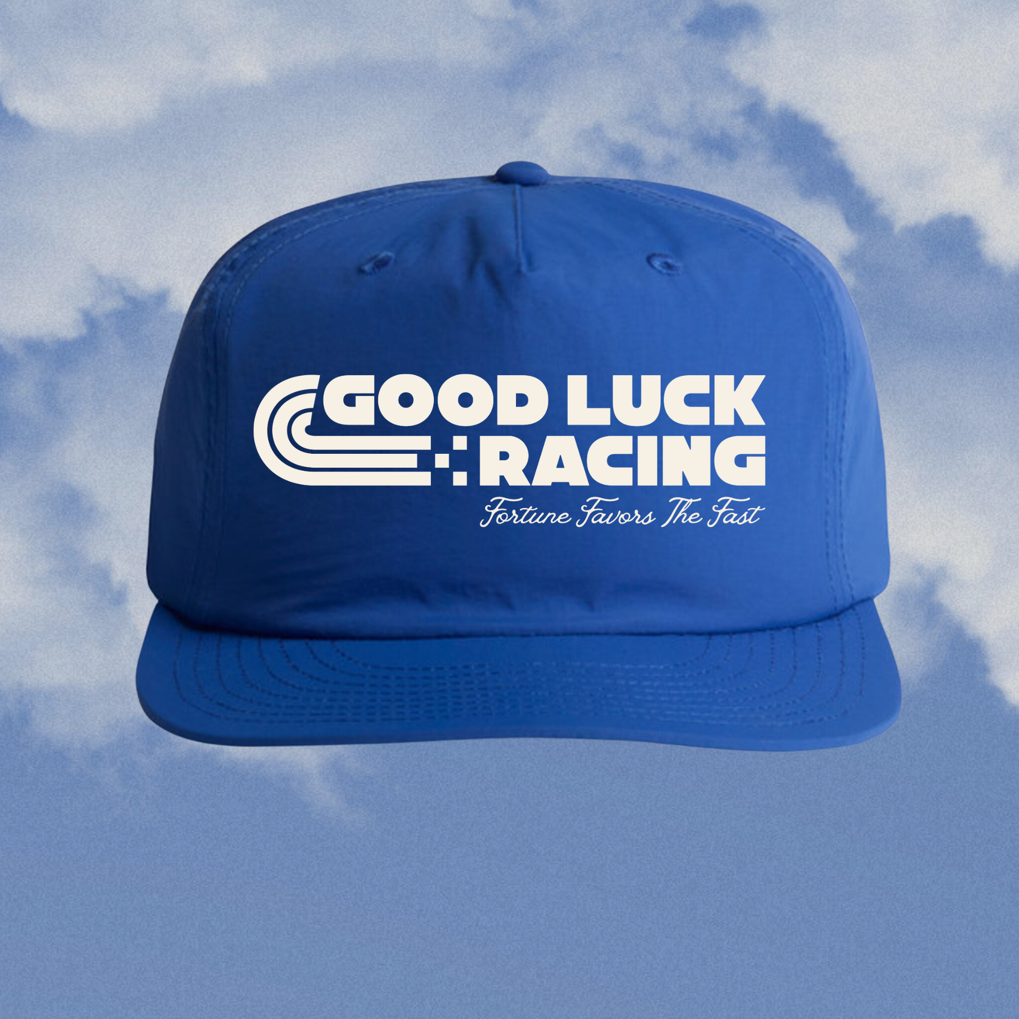 Good Luck Racing nylon surf cap