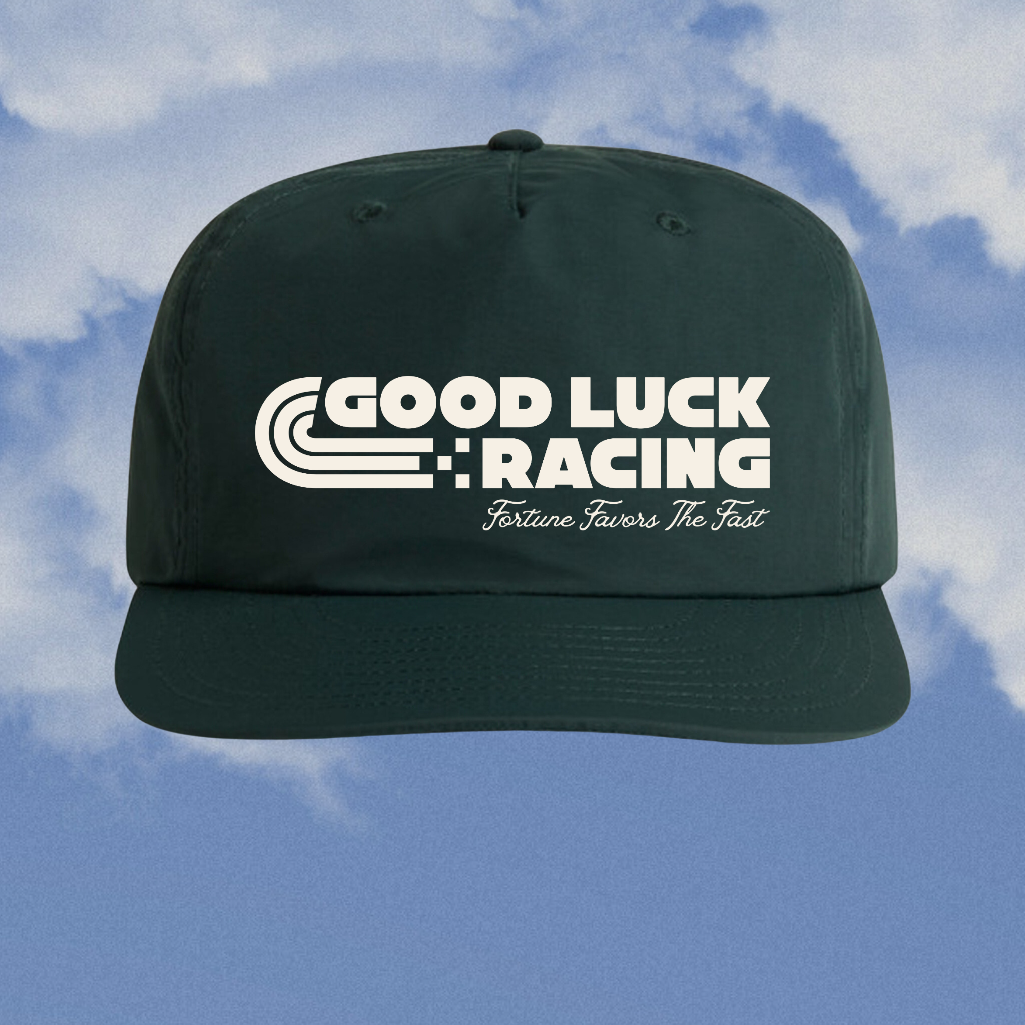 Good Luck Racing nylon surf cap