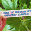 Logan Sargeant sticker | cute Formula One sticker for notebooks, water bottles, laptops | F1 Williams