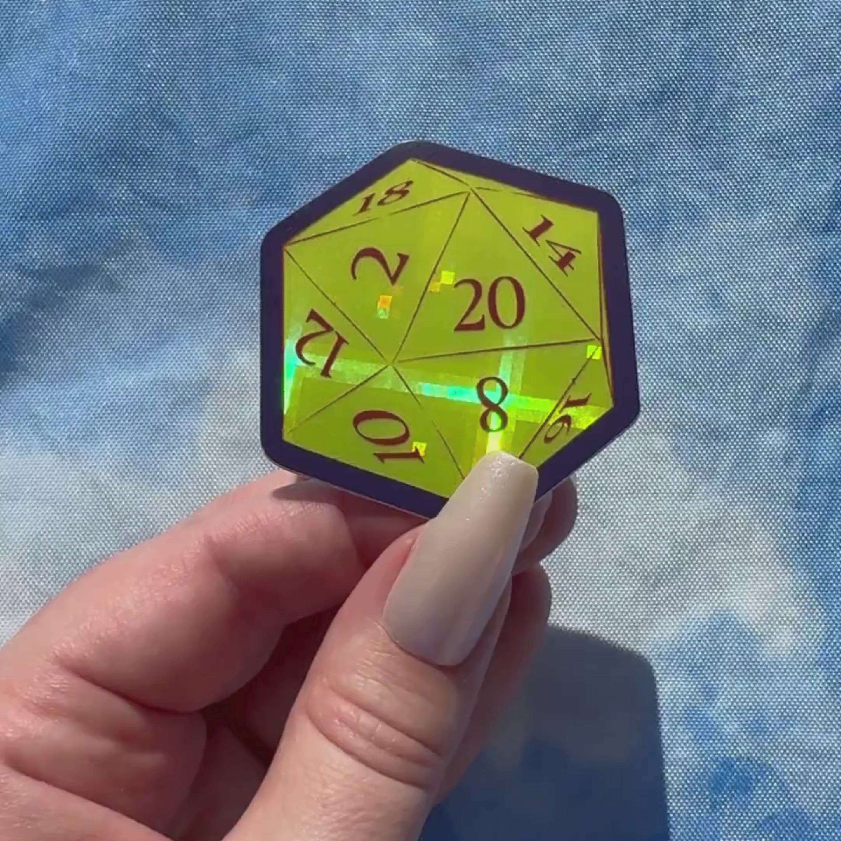 Not Another D20 sticker