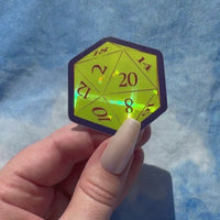 Not Another D20 sticker