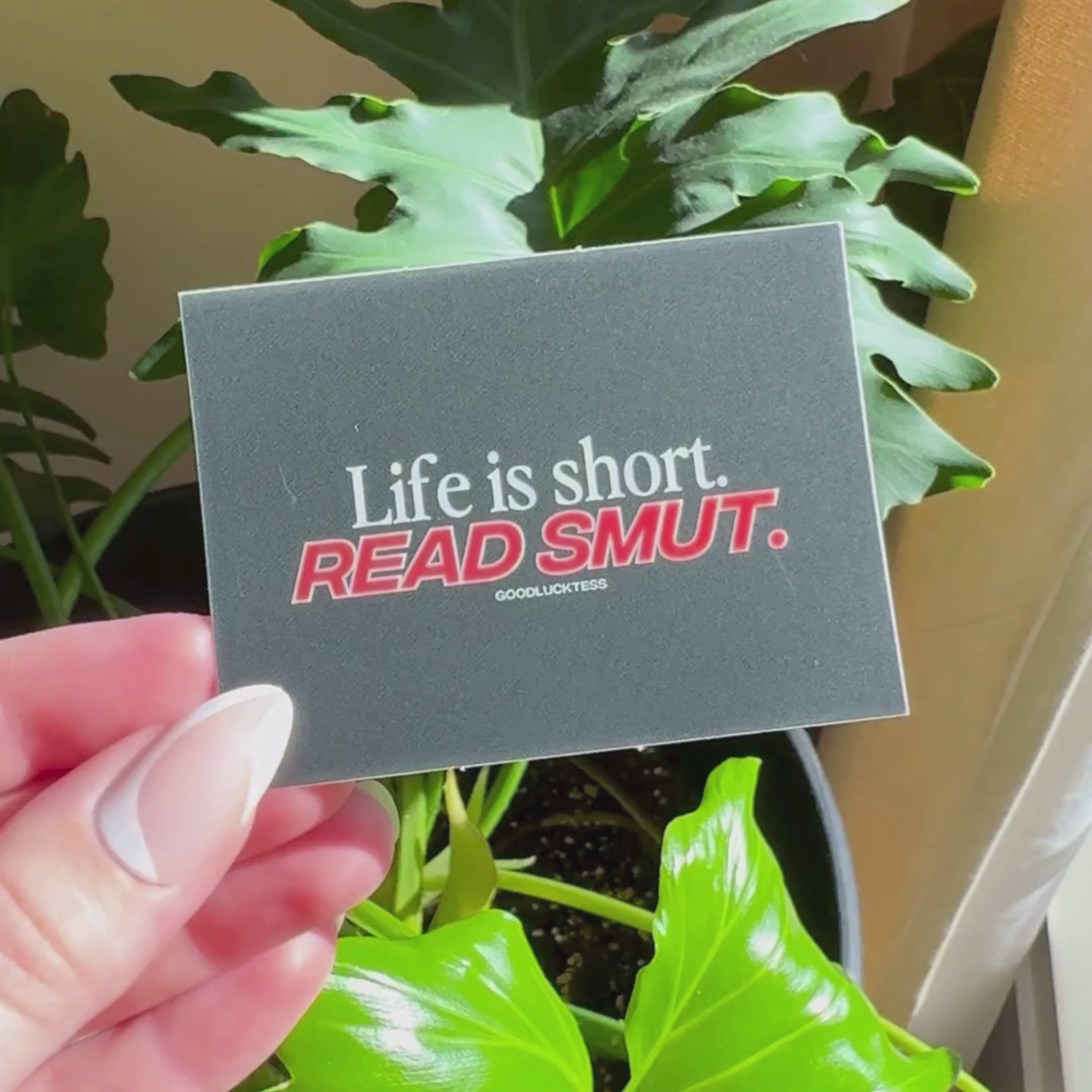 Read Smut sticker