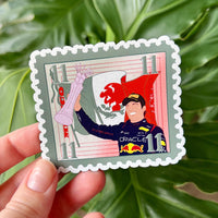 F1 stamp magnets | F1 magnet for home decor, offices, and kitchens, Formula One magnet | Ferrari Red Bull F1